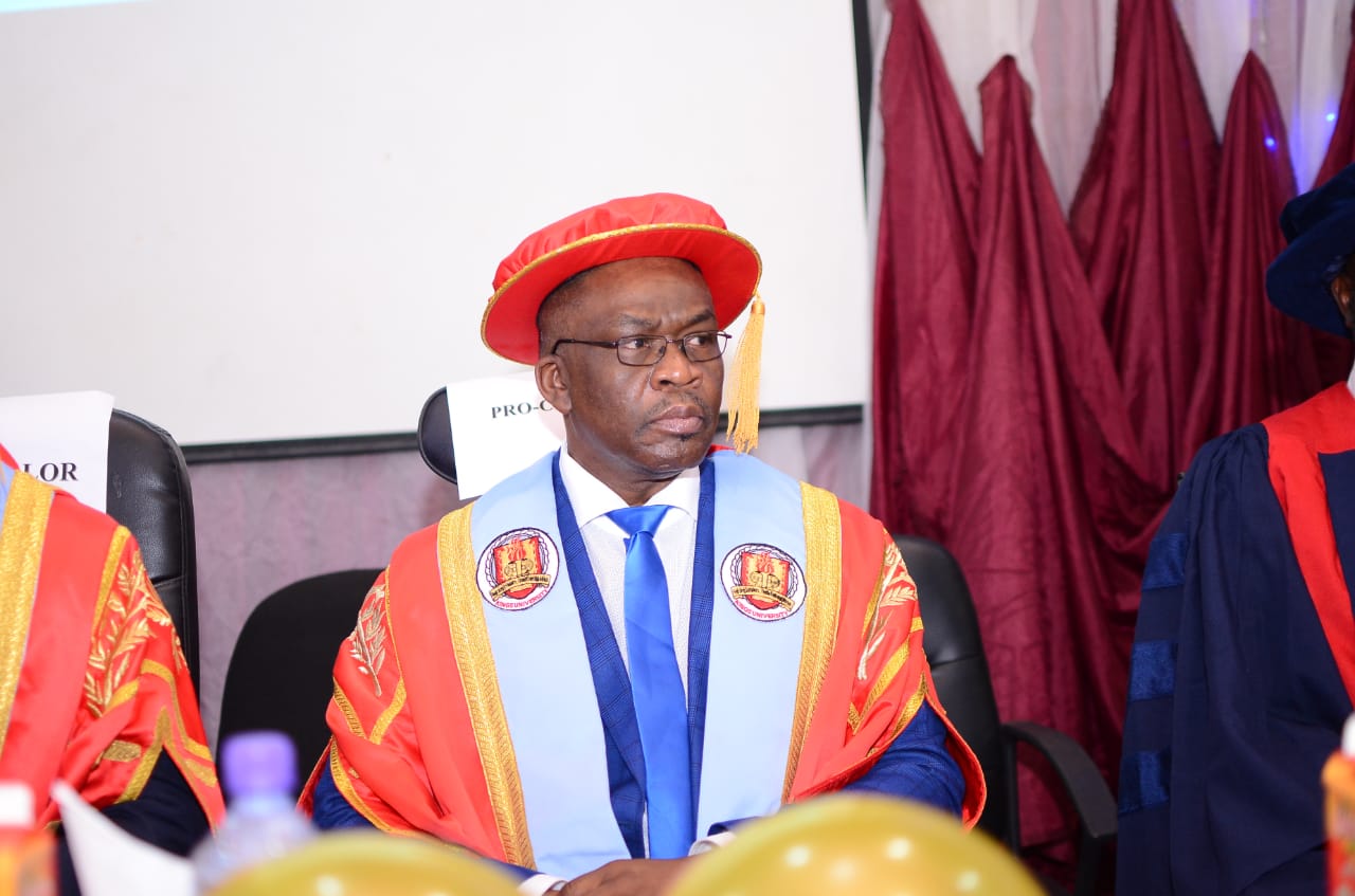 The Pro-Chancellor and Chairman of Council Dr. Dipo Oluyomi